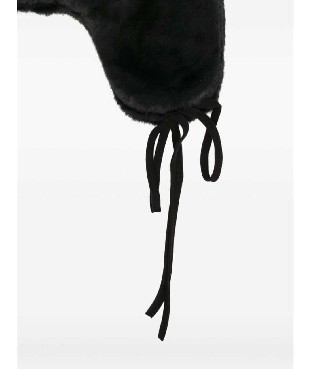 PAUL SMITH Черная синтетическая шапка, фото 3