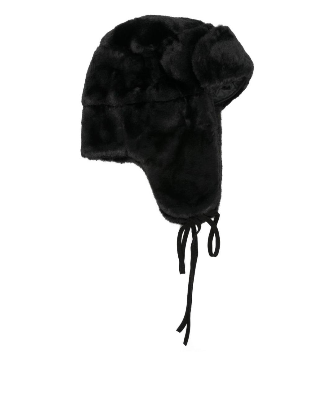 PAUL SMITH Черная синтетическая шапка, фото 1