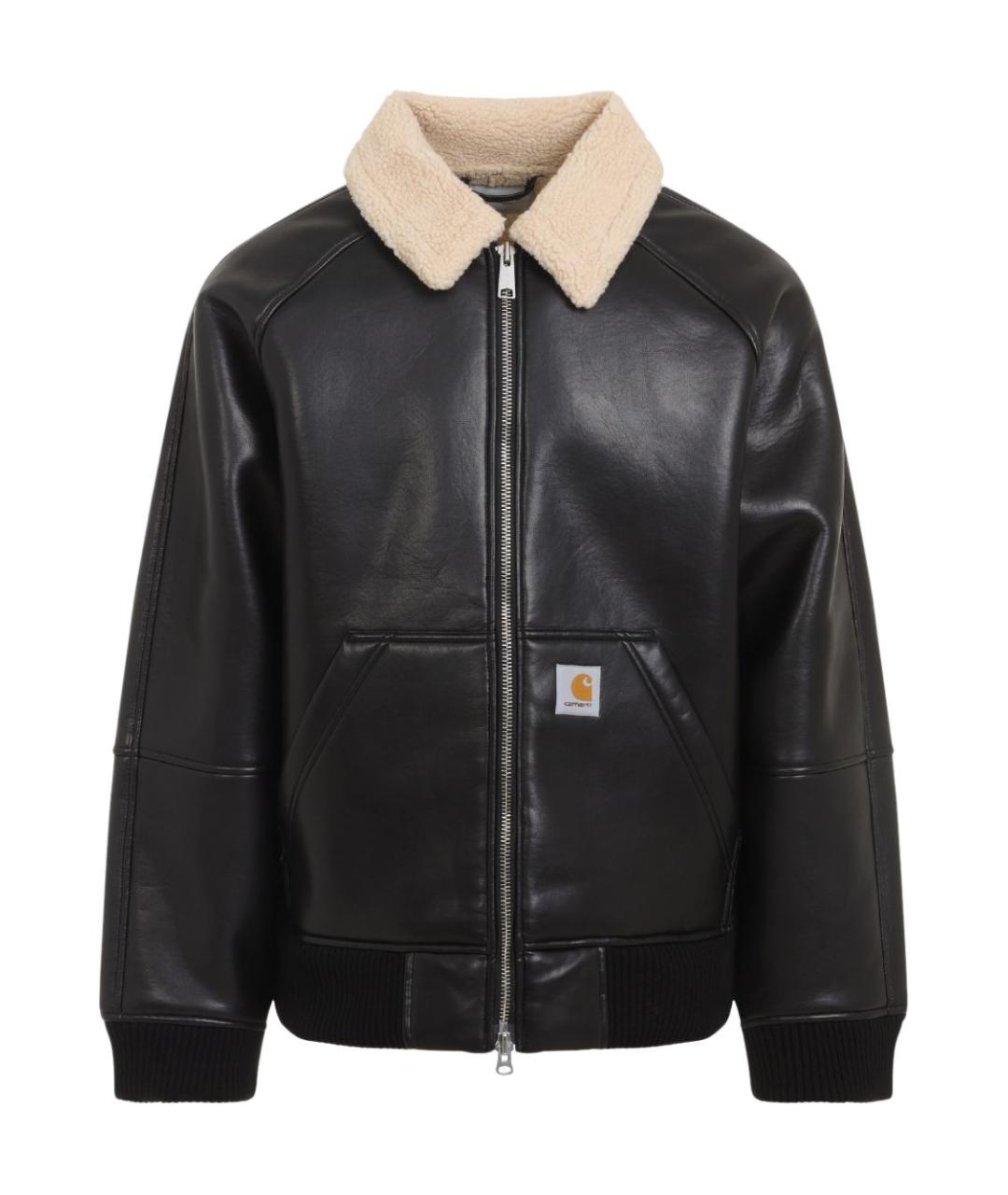 CARHARTT WIP Черная полиуретановая куртка, фото 1