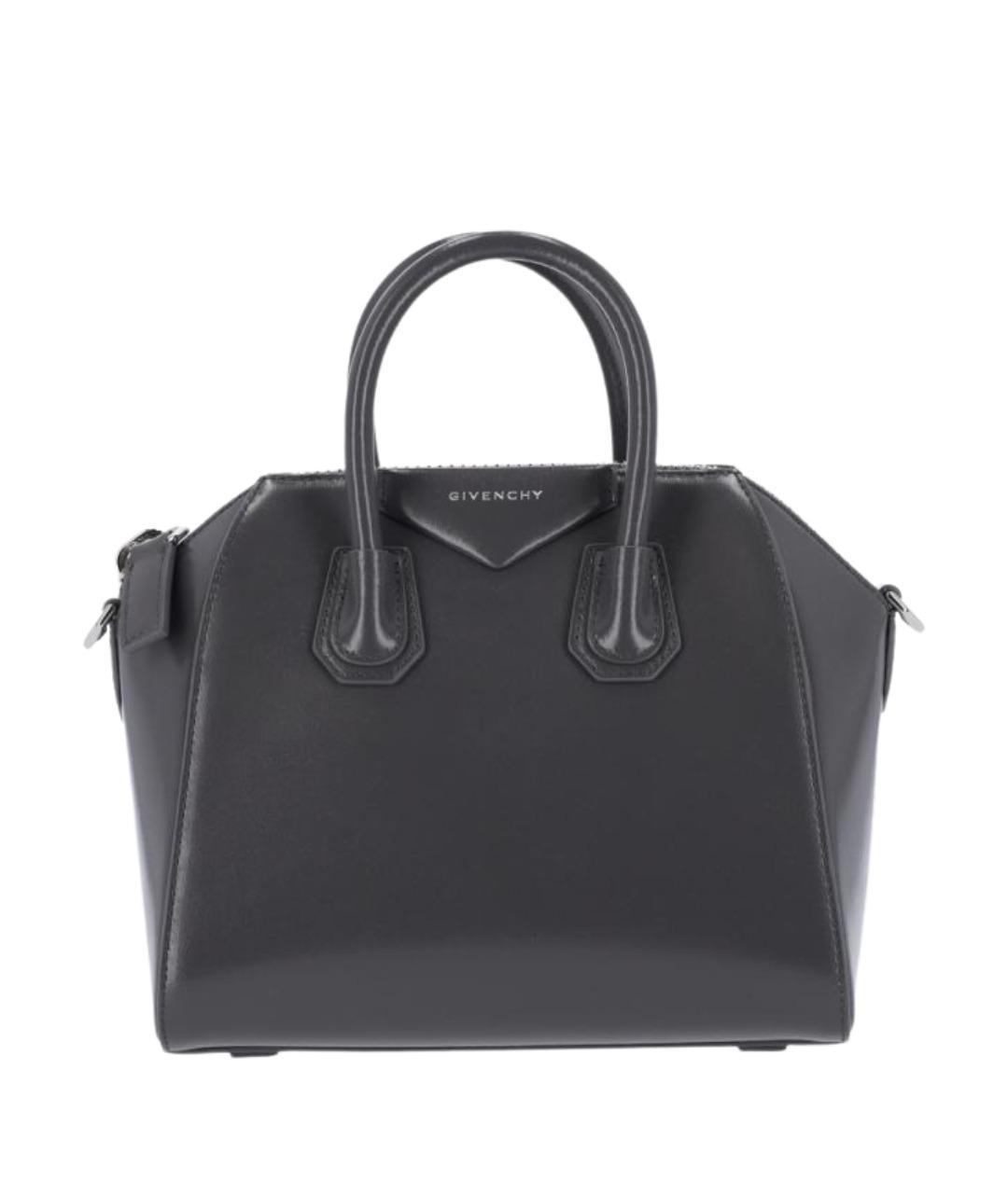 GIVENCHY Серая кожаная сумка тоут, фото 1