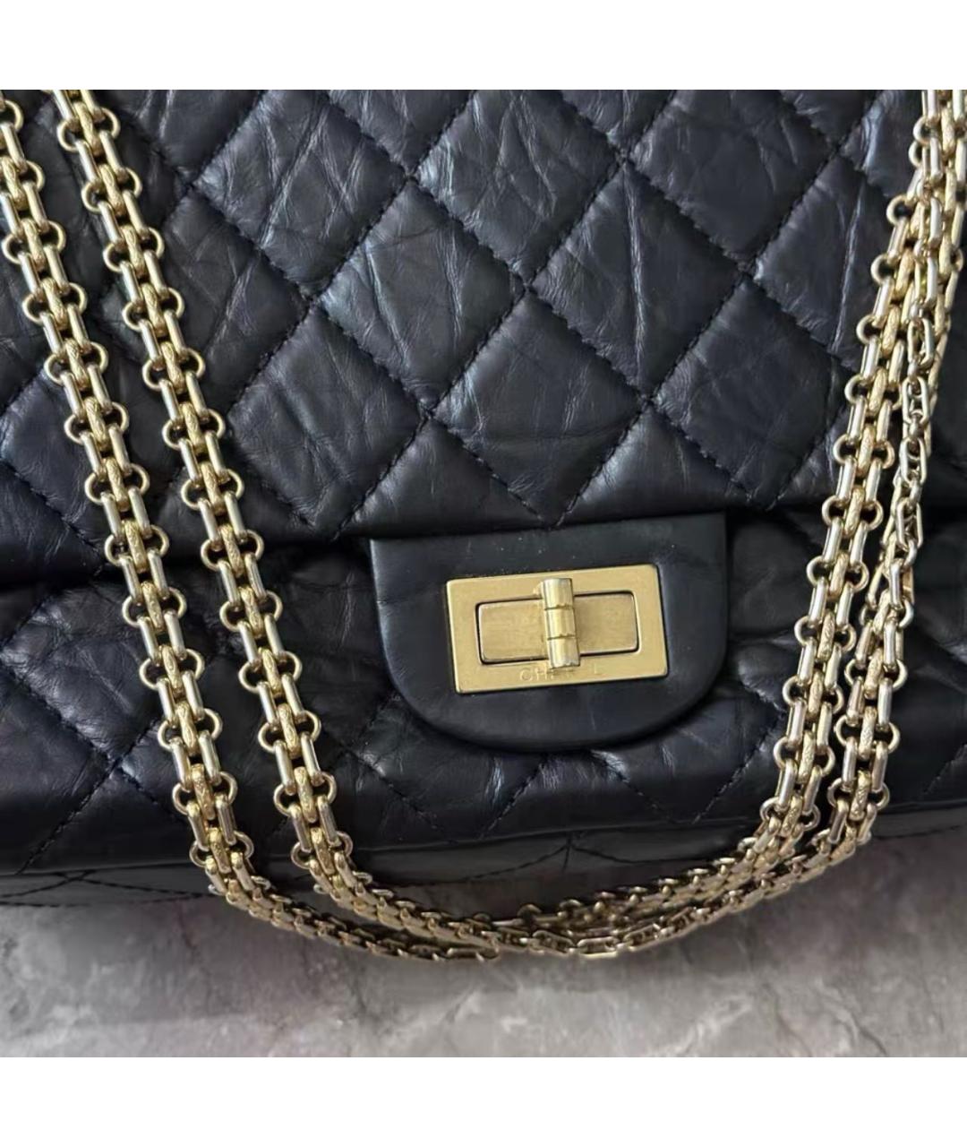 CHANEL Черная кожаная сумка через плечо, фото 2