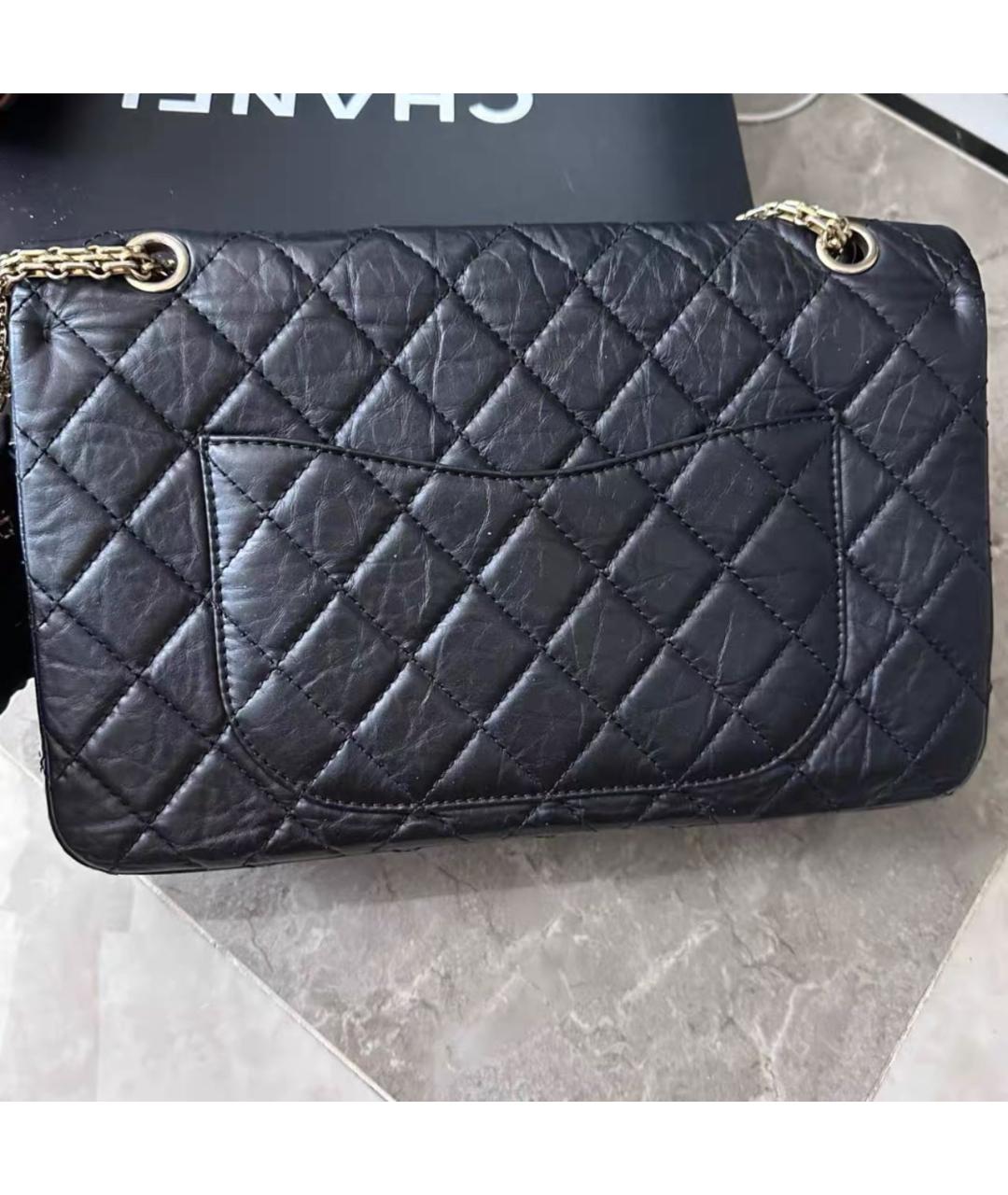 CHANEL Черная кожаная сумка через плечо, фото 3