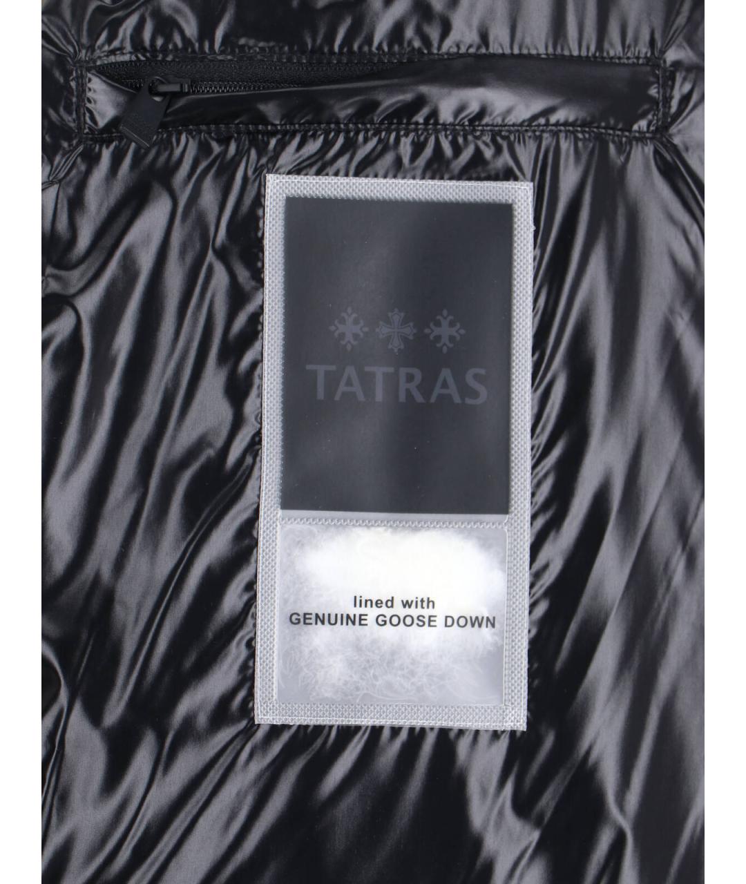 TATRAS Черный полиэстеровый пуховик, фото 5