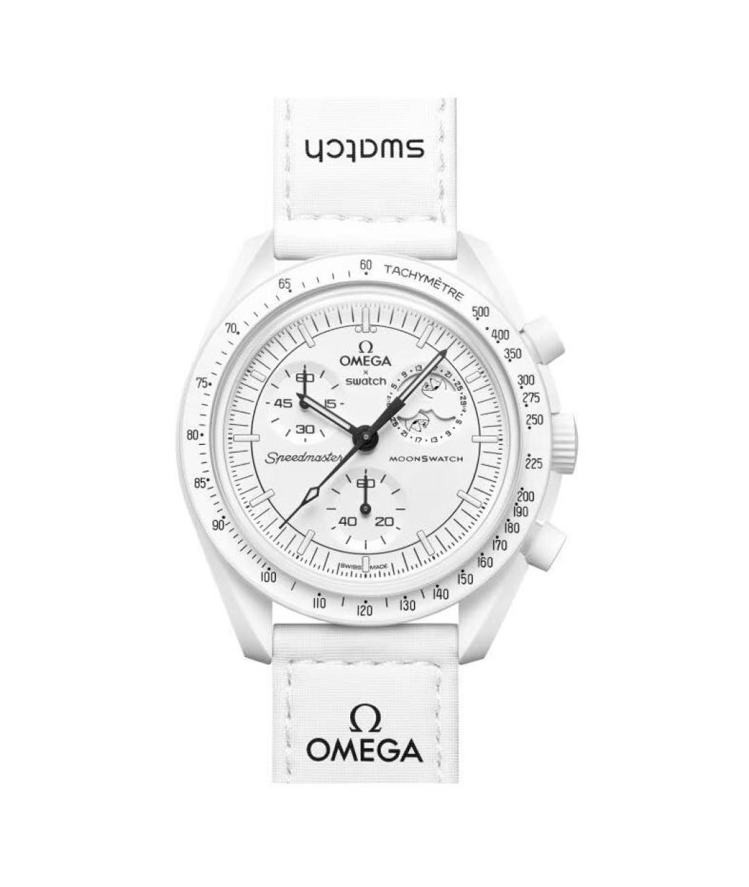 Swatch Белые керамические часы, фото 1