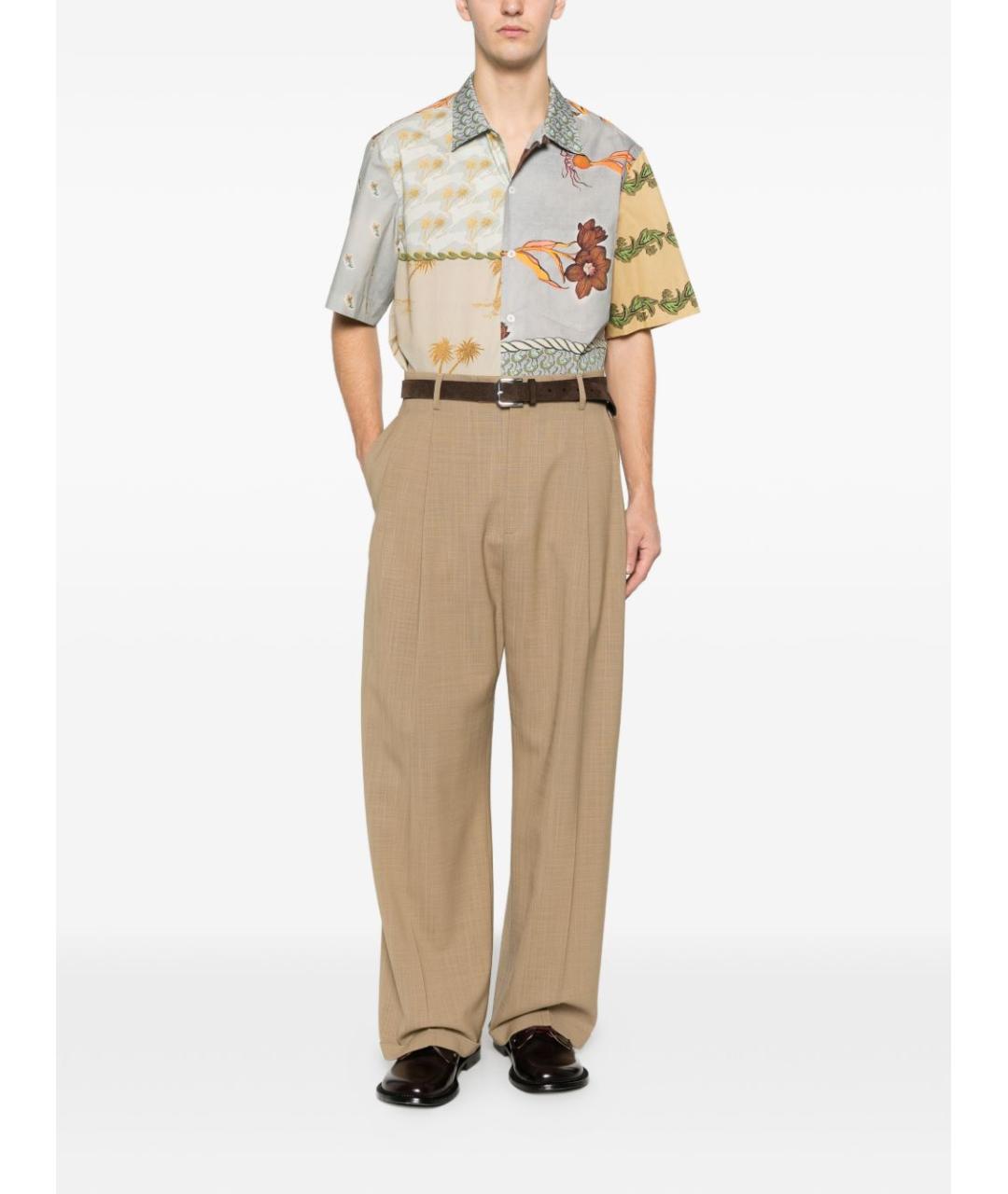 PAUL SMITH Мульти хлопковая кэжуал рубашка, фото 3