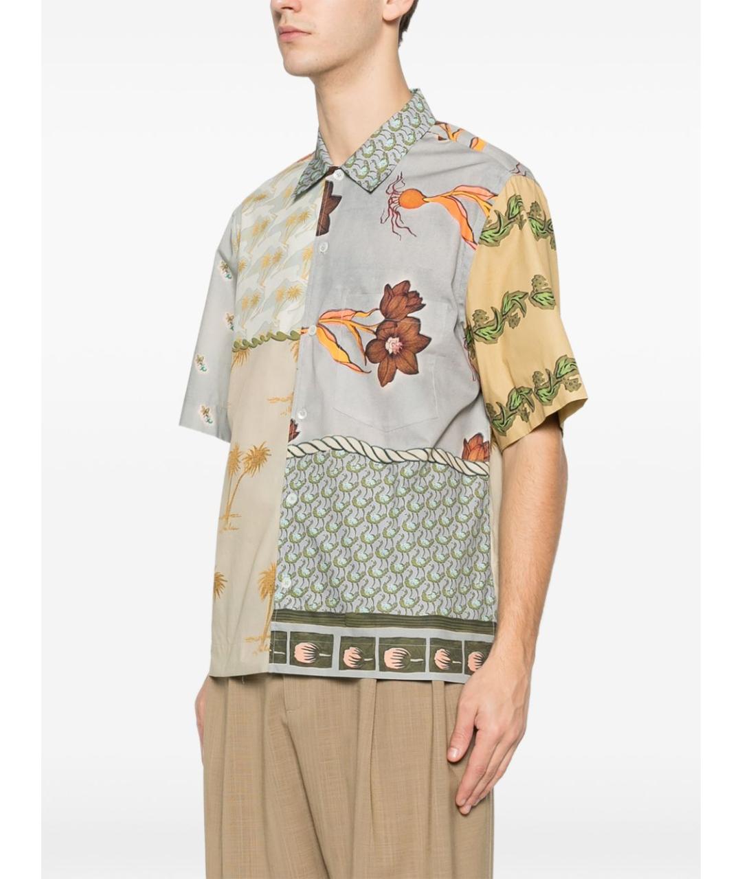 PAUL SMITH Мульти хлопковая кэжуал рубашка, фото 5