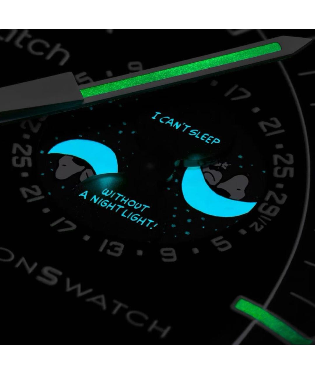 Swatch Черные керамические часы, фото 2