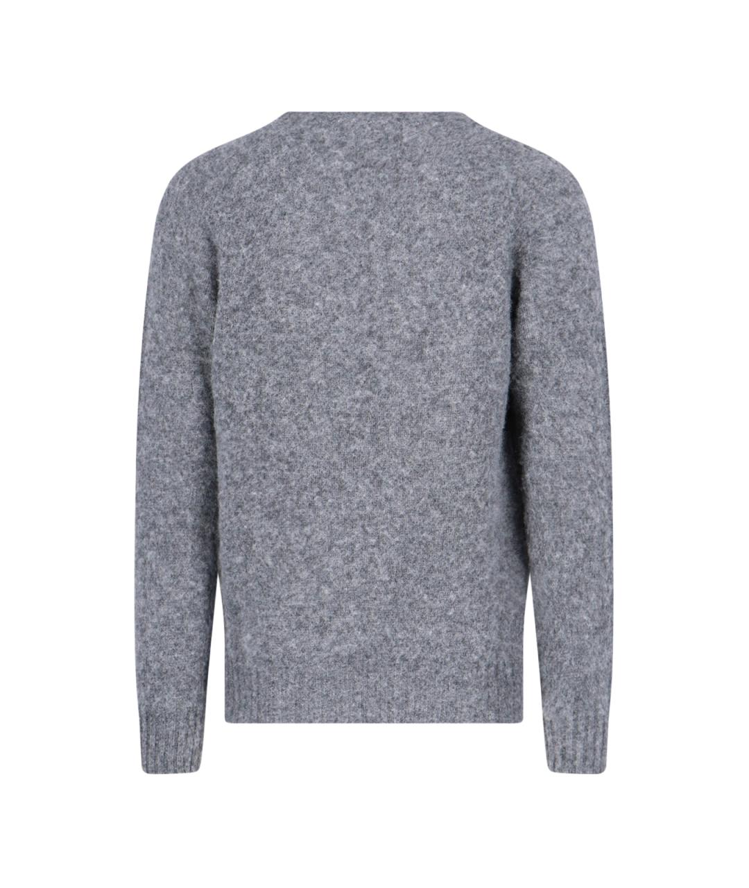 HOWLIN Серый шерстяной джемпер / свитер, фото 2