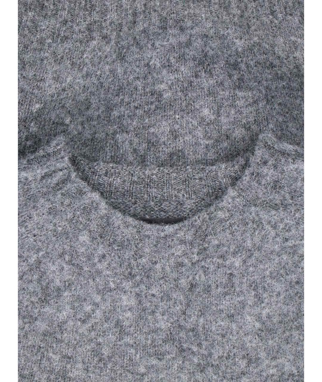 HOWLIN Серый шерстяной джемпер / свитер, фото 3