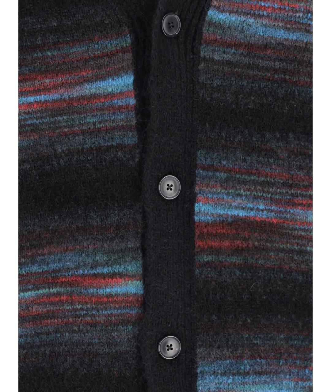 PAUL SMITH Мульти шерстяной кардиган, фото 3