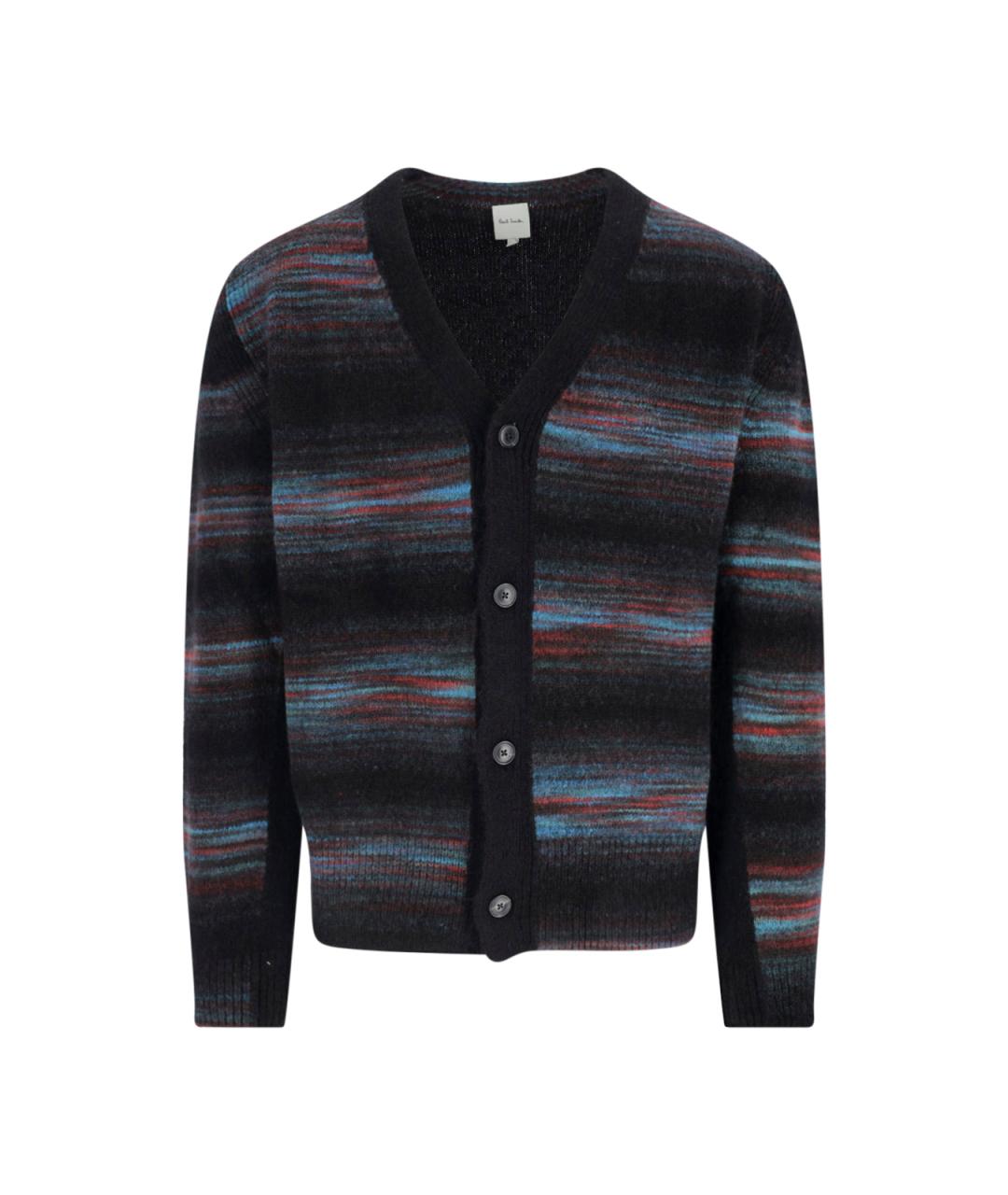 PAUL SMITH Мульти шерстяной кардиган, фото 1