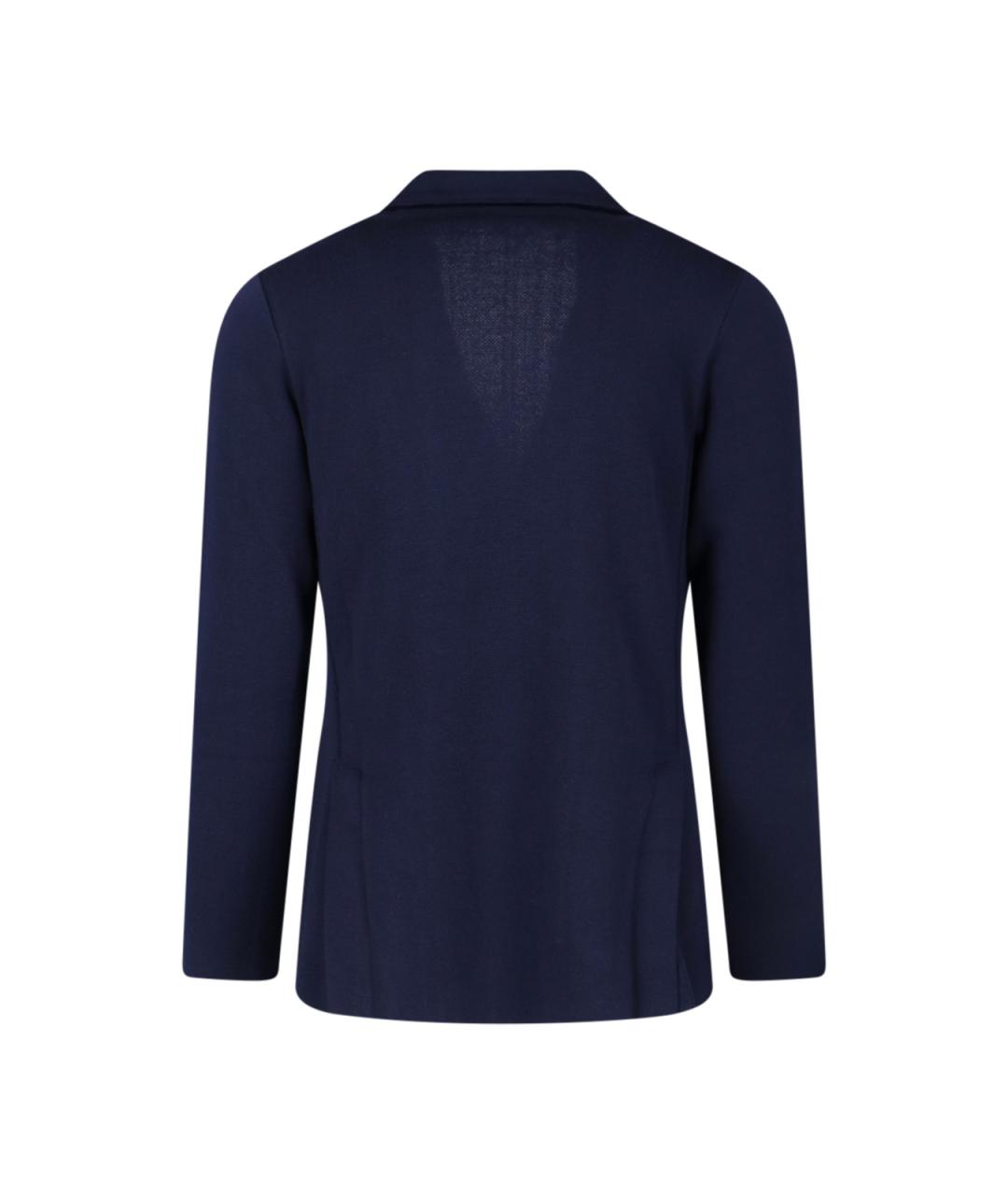 LARDINI Синяя шерстяная куртка, фото 2