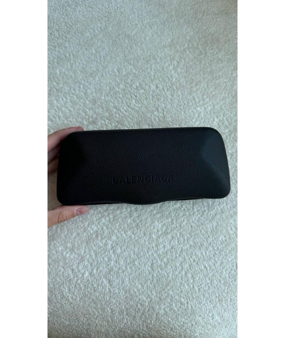 BALENCIAGA Серые пластиковые солнцезащитные очки, фото 4