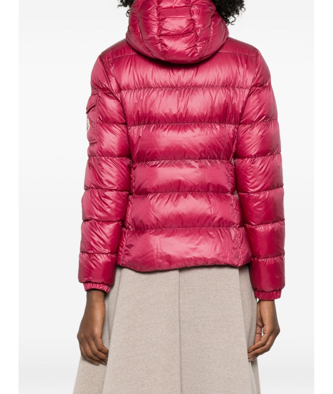 MONCLER Красный пуховик, фото 5