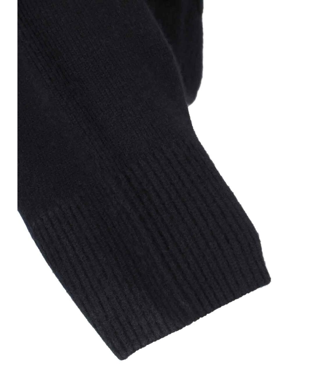 KHAITE Черный шерстяной джемпер / свитер, фото 5