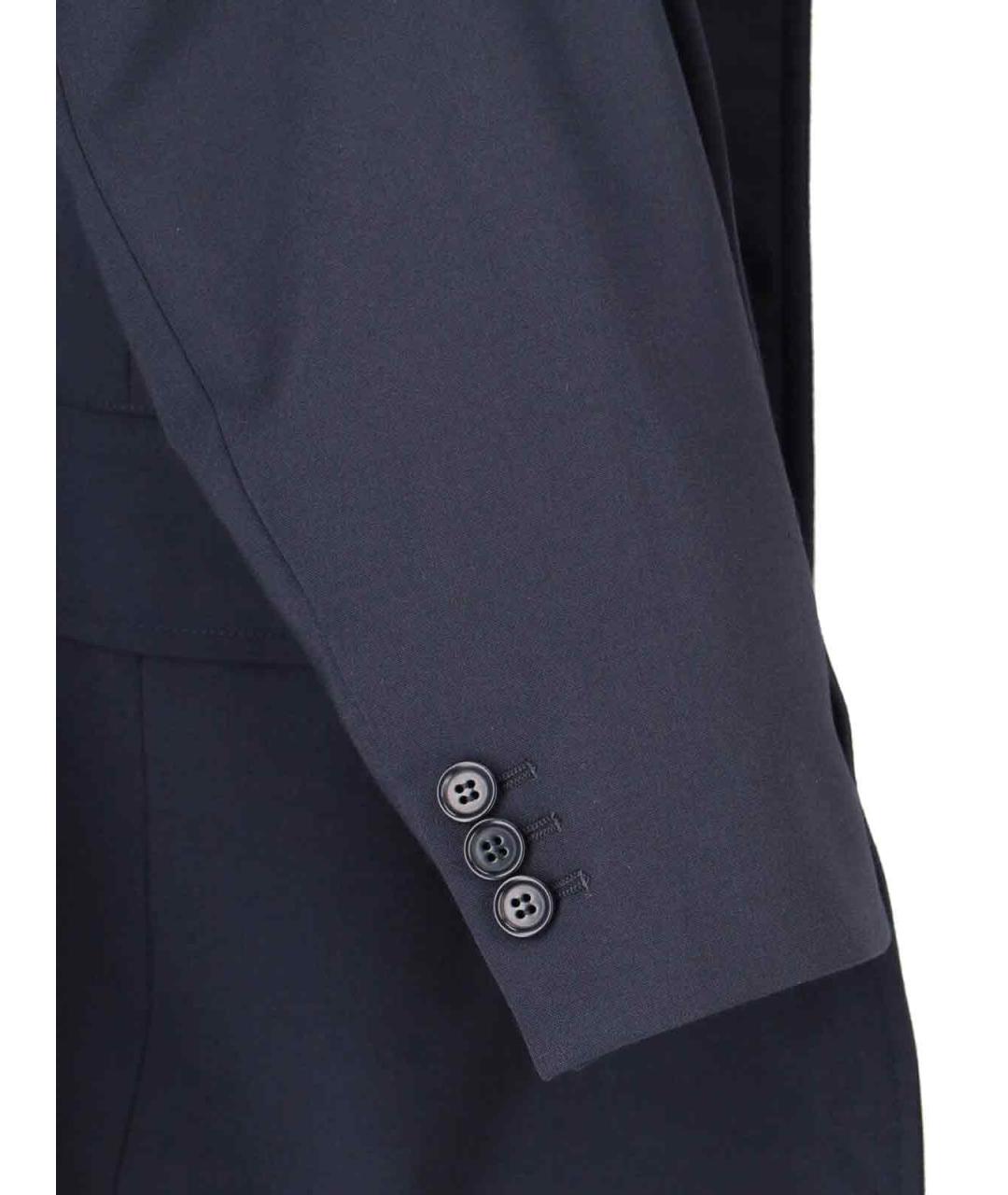ASPESI Синий полиэстеровый пиджак, фото 5
