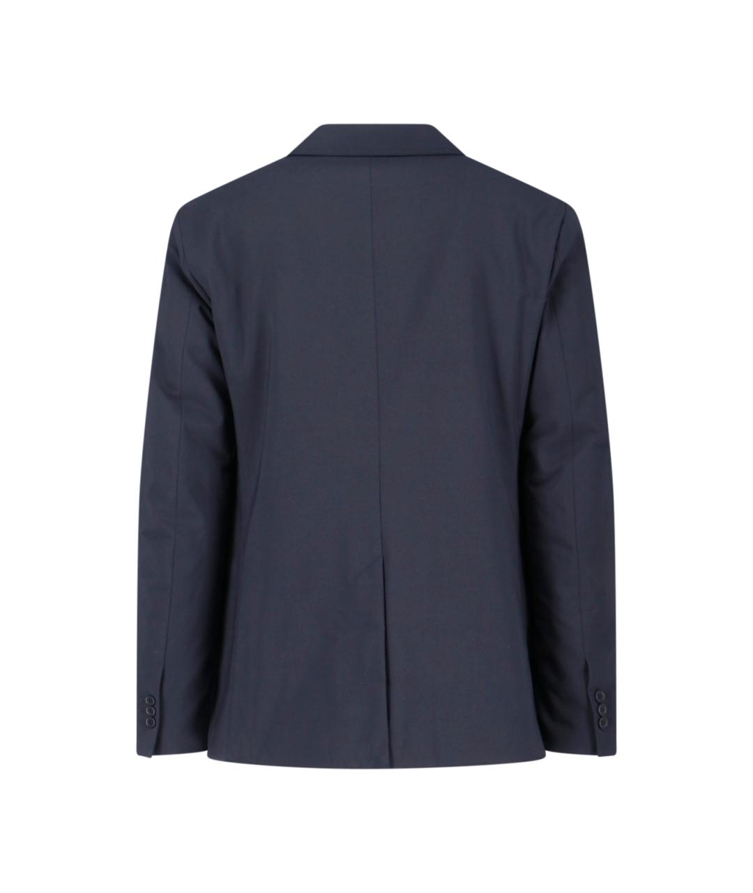 ASPESI Синий полиэстеровый пиджак, фото 2