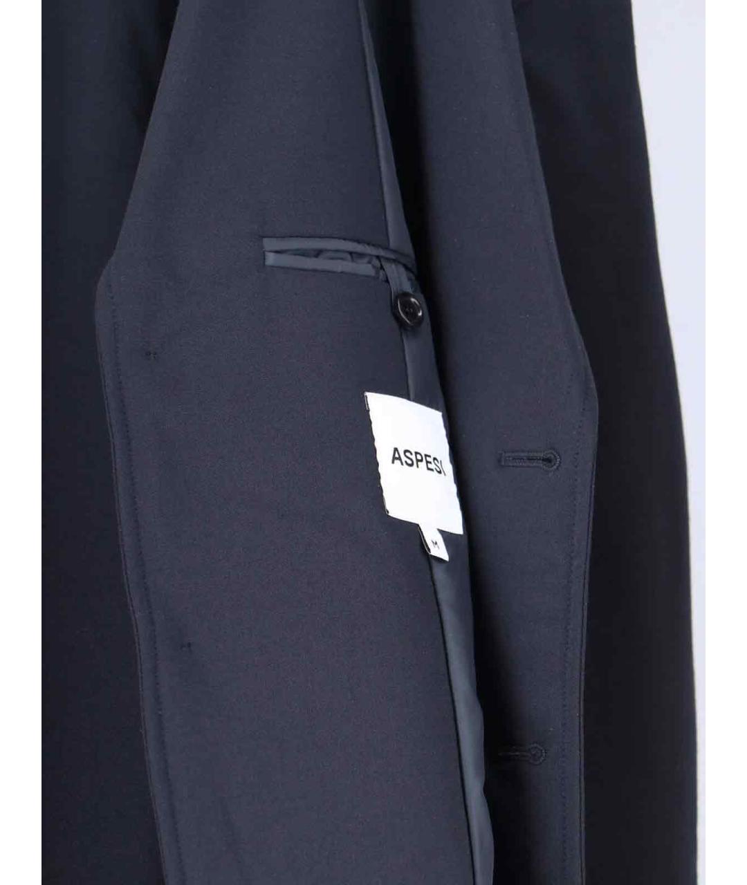 ASPESI Синий полиэстеровый пиджак, фото 4