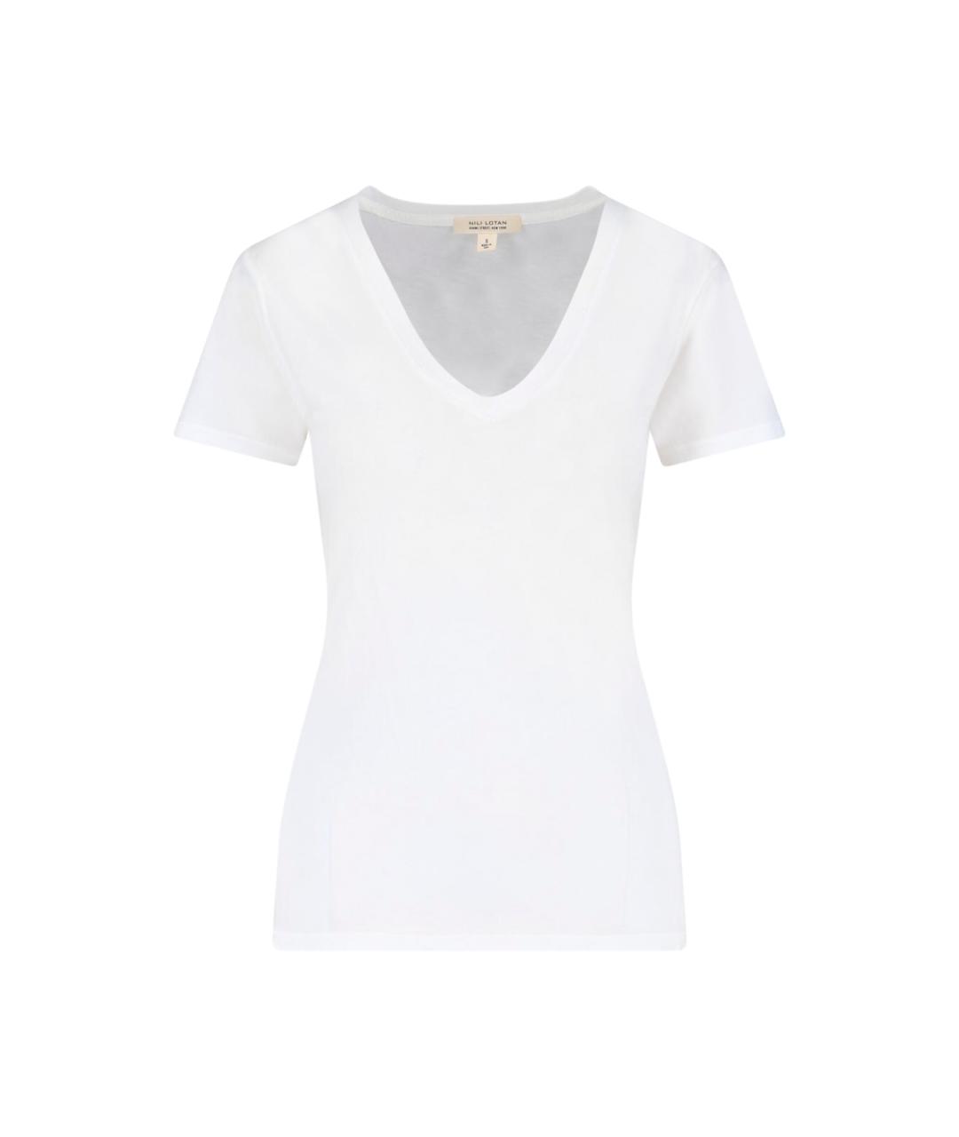 NILI LOTAN Белая футболка, фото 1