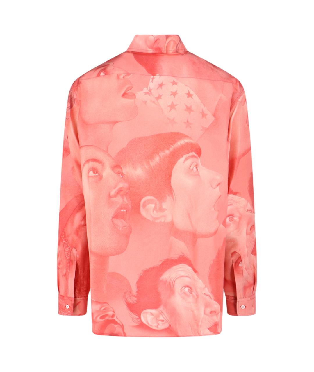 MAGLIANO Розовая шелковая кэжуал рубашка, фото 2