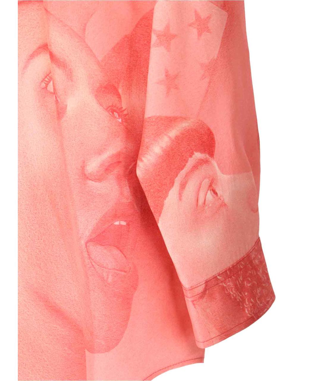 MAGLIANO Розовая шелковая кэжуал рубашка, фото 3