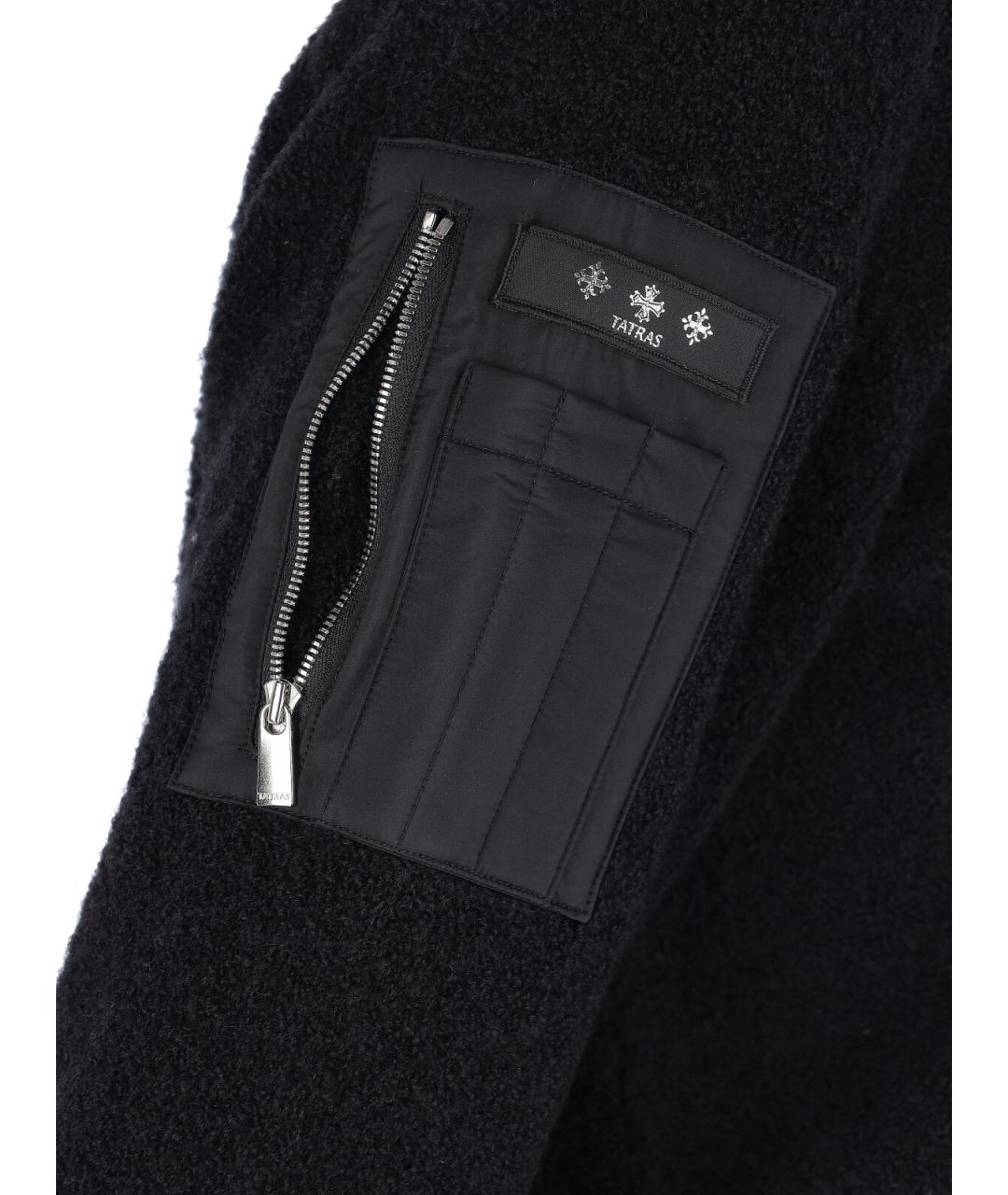 TATRAS Черный шерстяной кардиган, фото 3