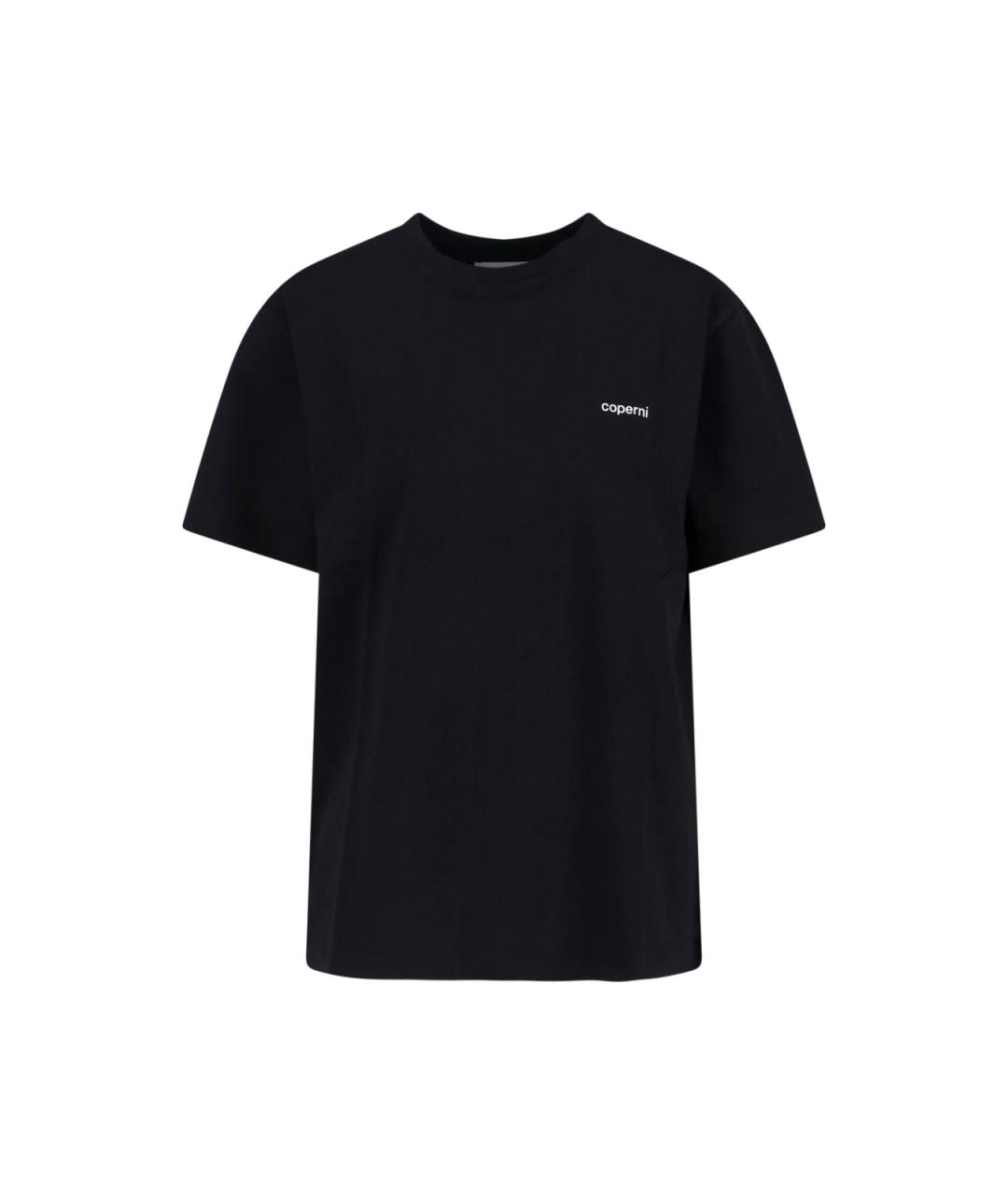 COPERNI Черная хлопковая футболка, фото 1