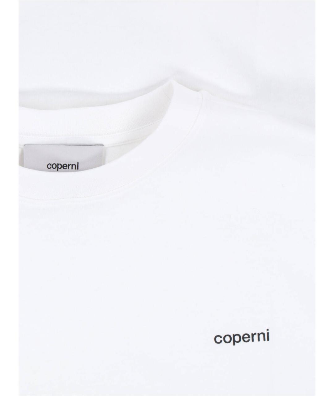COPERNI Белая хлопковая футболка, фото 3