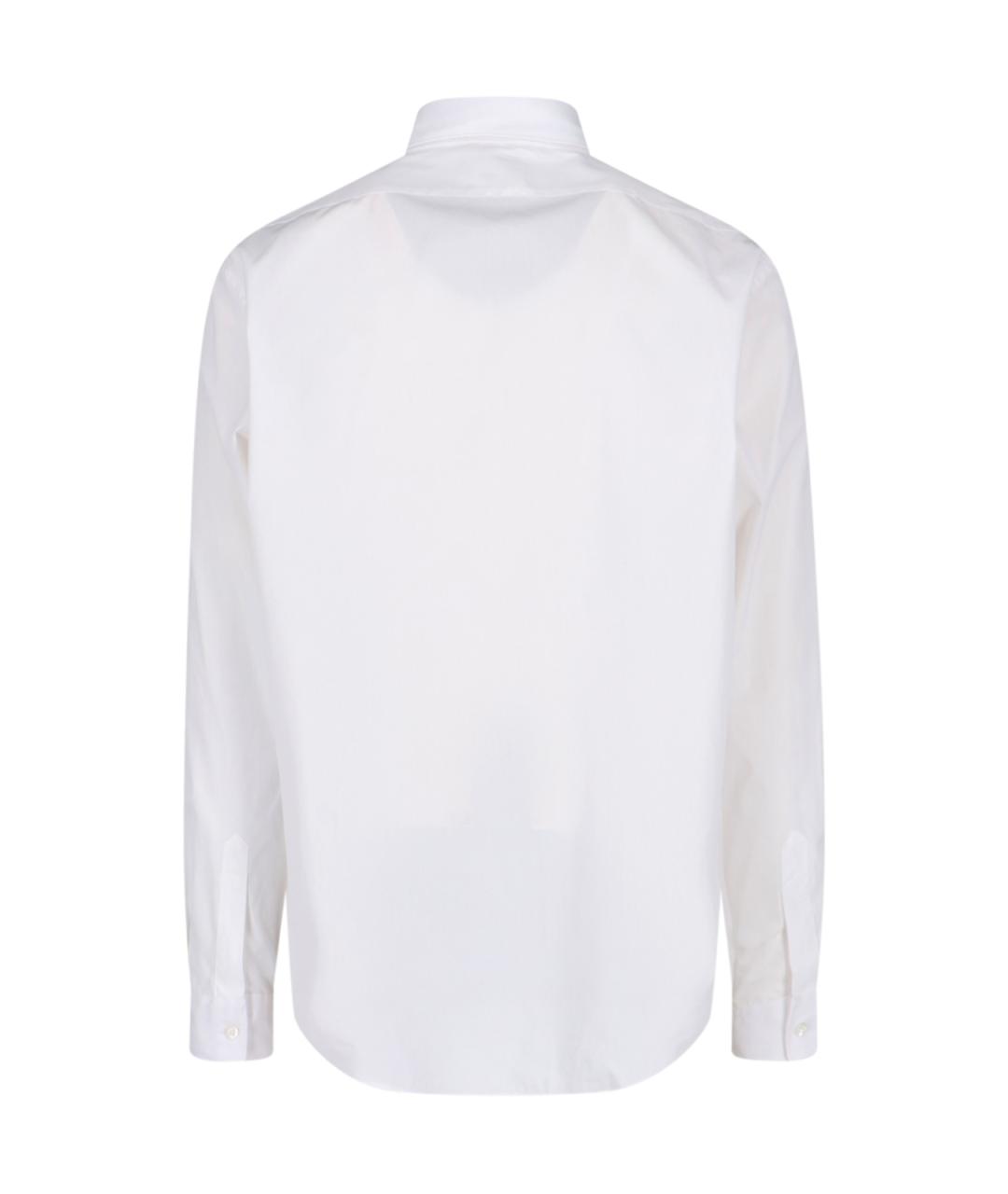 ASPESI Белая хлопковая классическая рубашка, фото 2