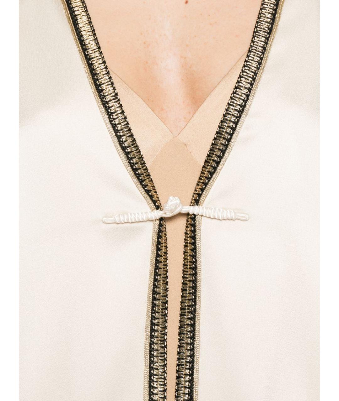 FORTE FORTE Белая блузы, фото 4