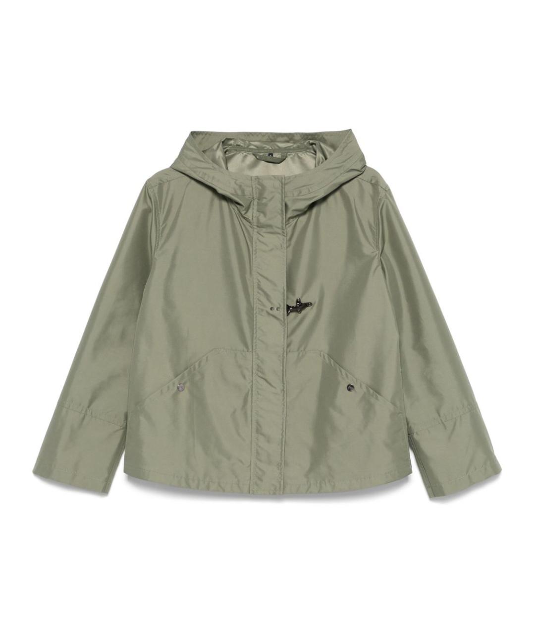 FAY Зеленая полиэстеровая куртка, фото 1