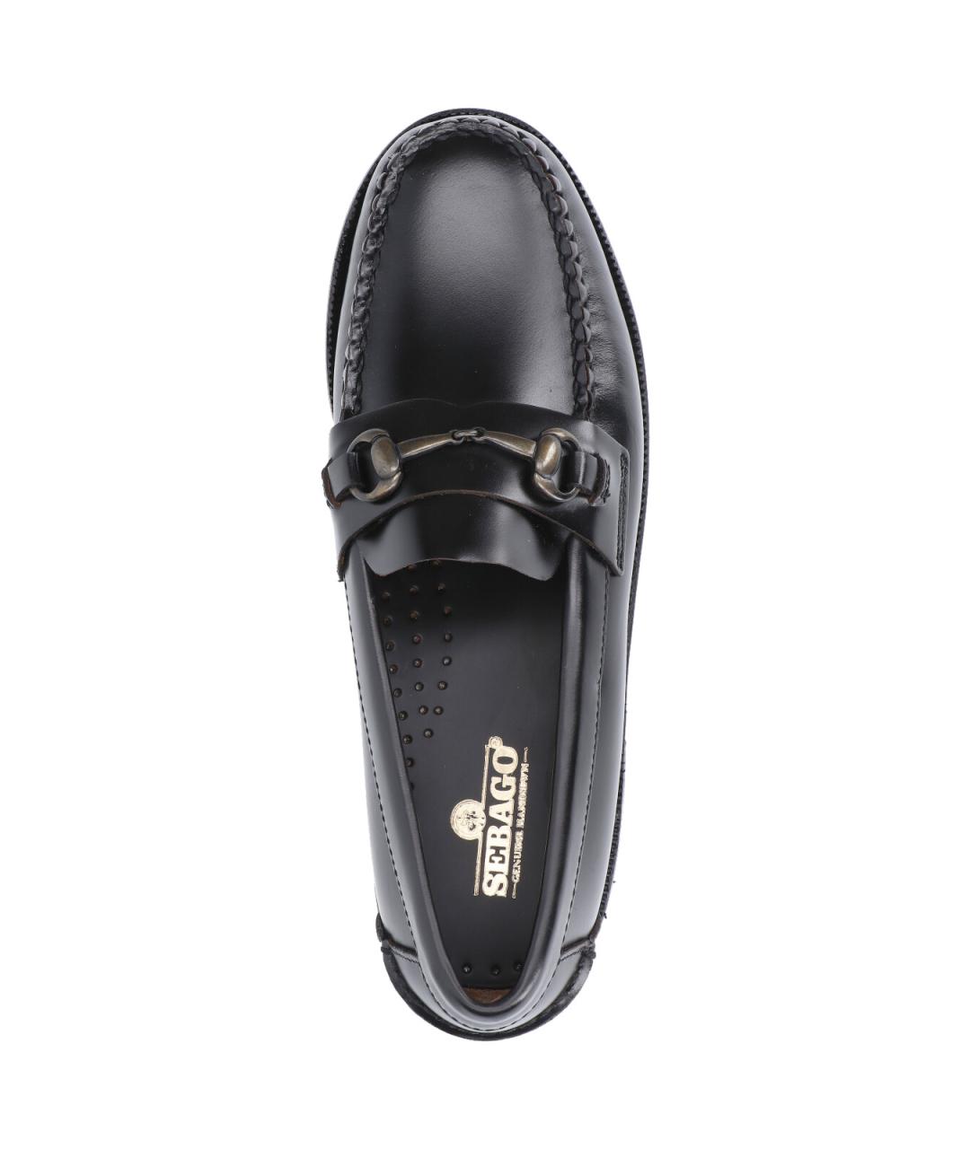 SEBAGO Черные кожаные лоферы, фото 5