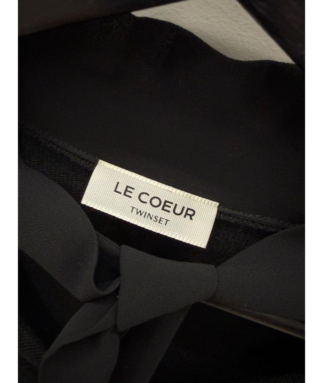 TWIN-SET Черный шерстяной джемпер / свитер, фото 3