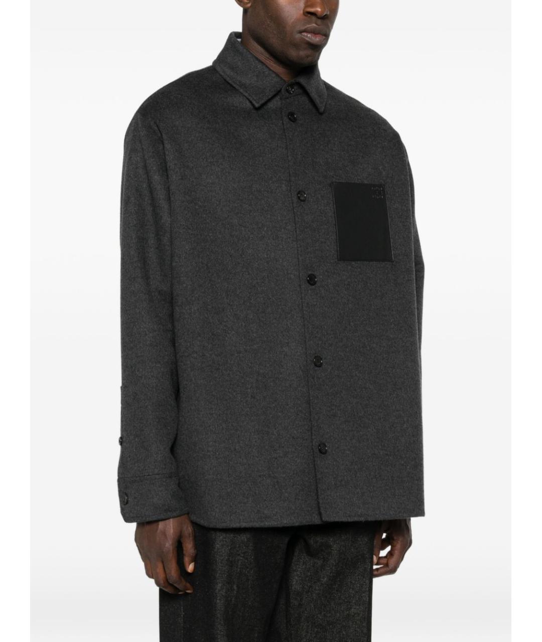 LOEWE Серая шерстяная куртка, фото 2