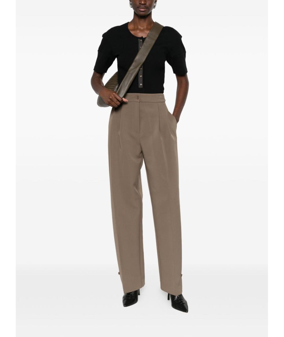 LEMAIRE Черная хлопковая футболка, фото 2