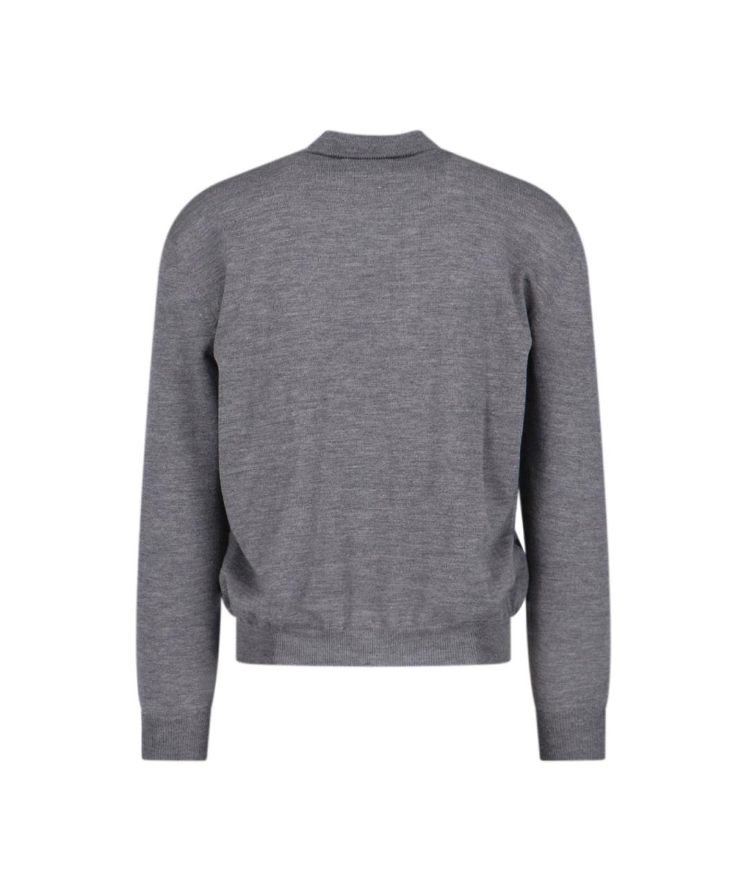 MAGLIANO Серый шерстяной джемпер / свитер, фото 2