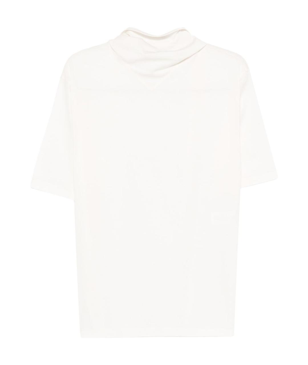 LEMAIRE Белая хлопковая футболка, фото 1