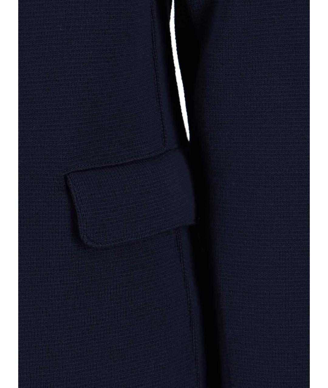 LARDINI Синий шерстяной пиджак, фото 4