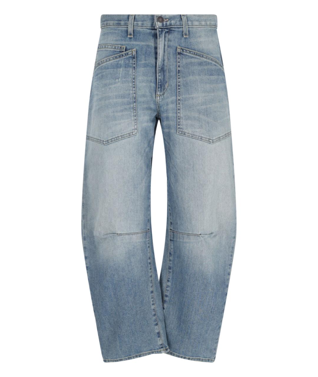 NILI LOTAN Синие джинсы клеш, фото 1