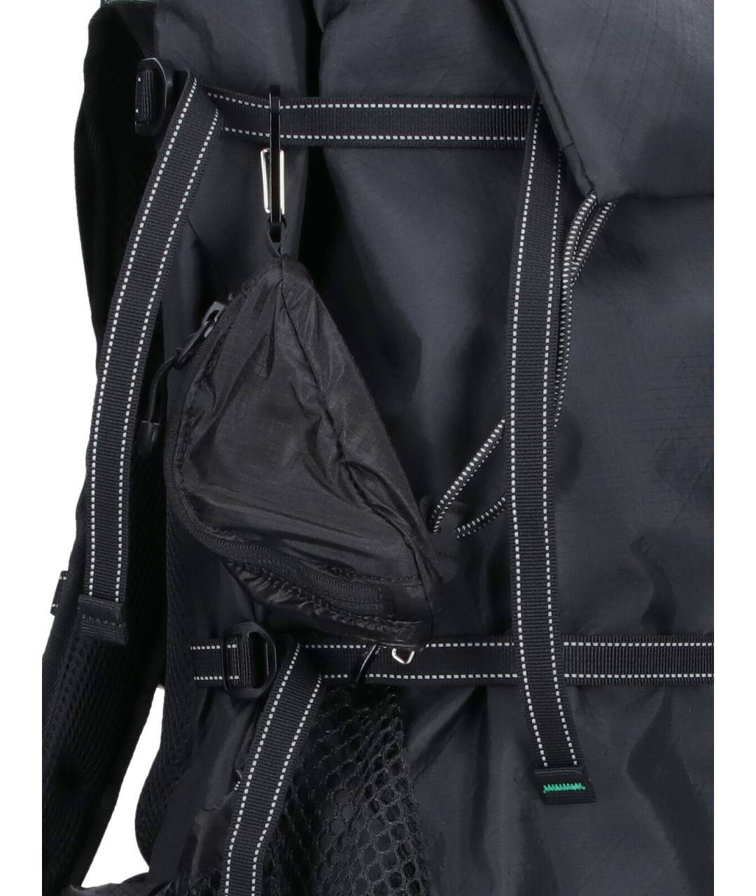AND WANDER Черный тканевый рюкзак, фото 5