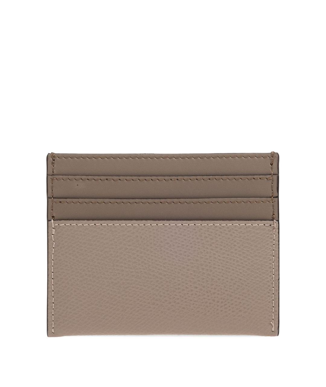 FENDI Коричневый кожаный кардхолдер, фото 3