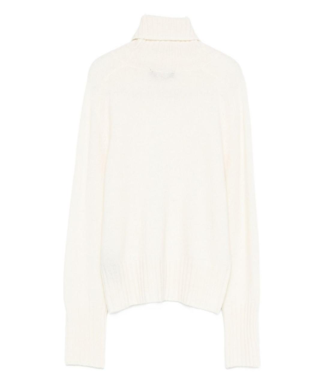 PEUTEREY Белый шерстяной джемпер / свитер, фото 2