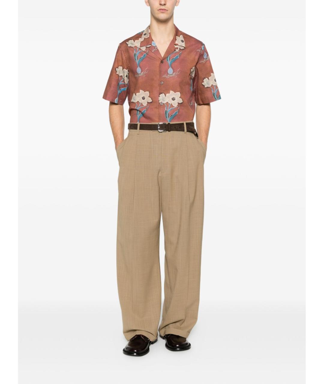 PAUL SMITH Мульти хлопковая кэжуал рубашка, фото 3