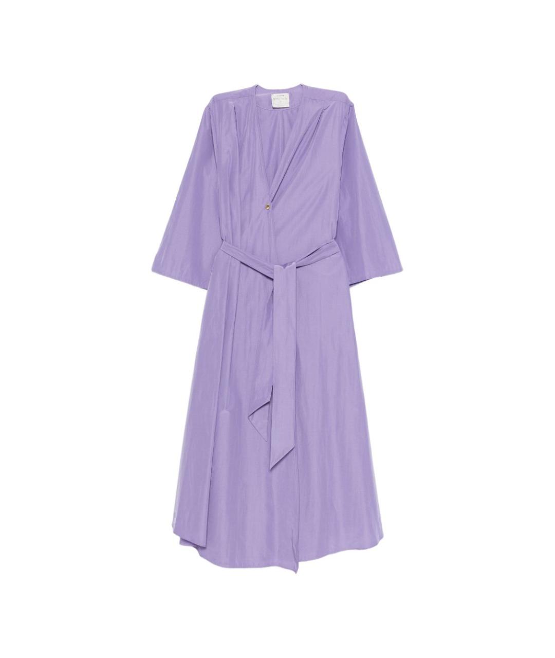 FORTE FORTE Фиолетовое полиэстеровое платье, фото 1