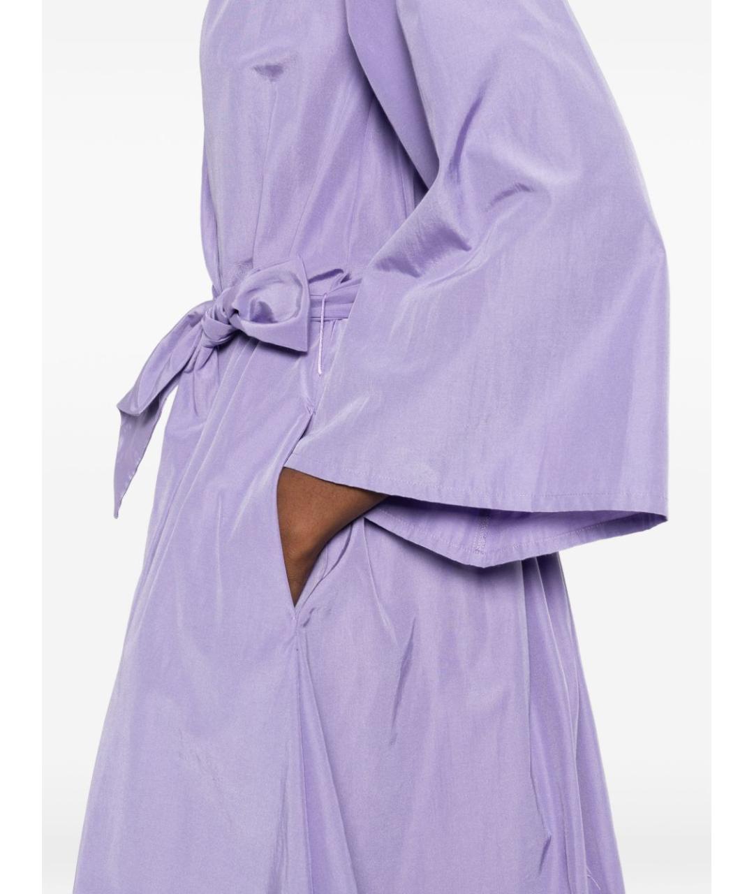 FORTE FORTE Фиолетовое полиэстеровое платье, фото 2