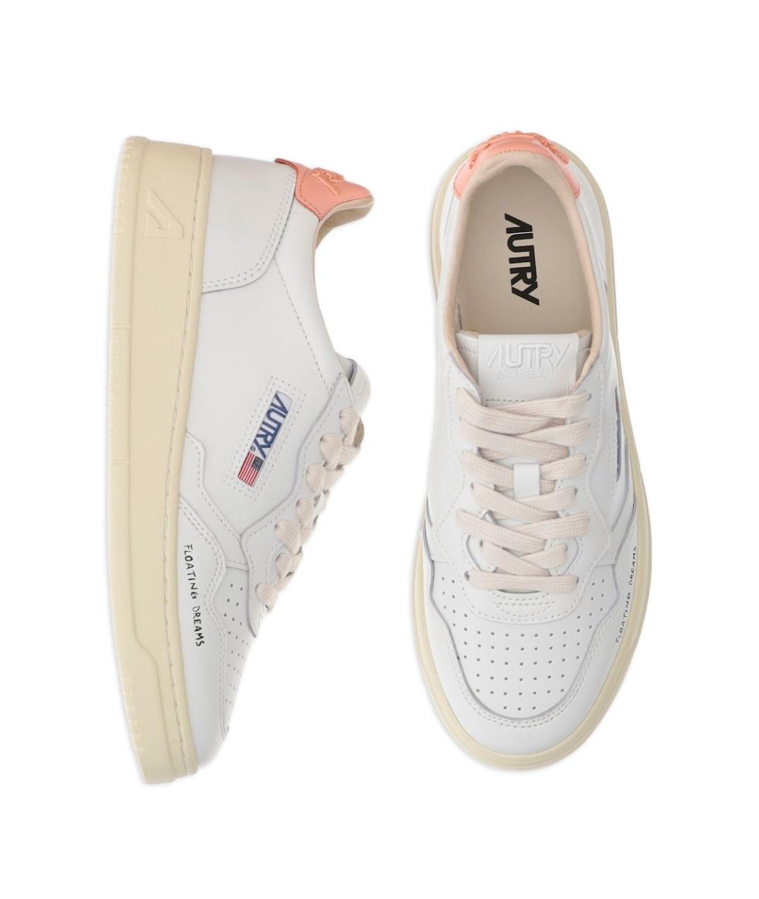 AUTRY Белые кожаные кеды, фото 5