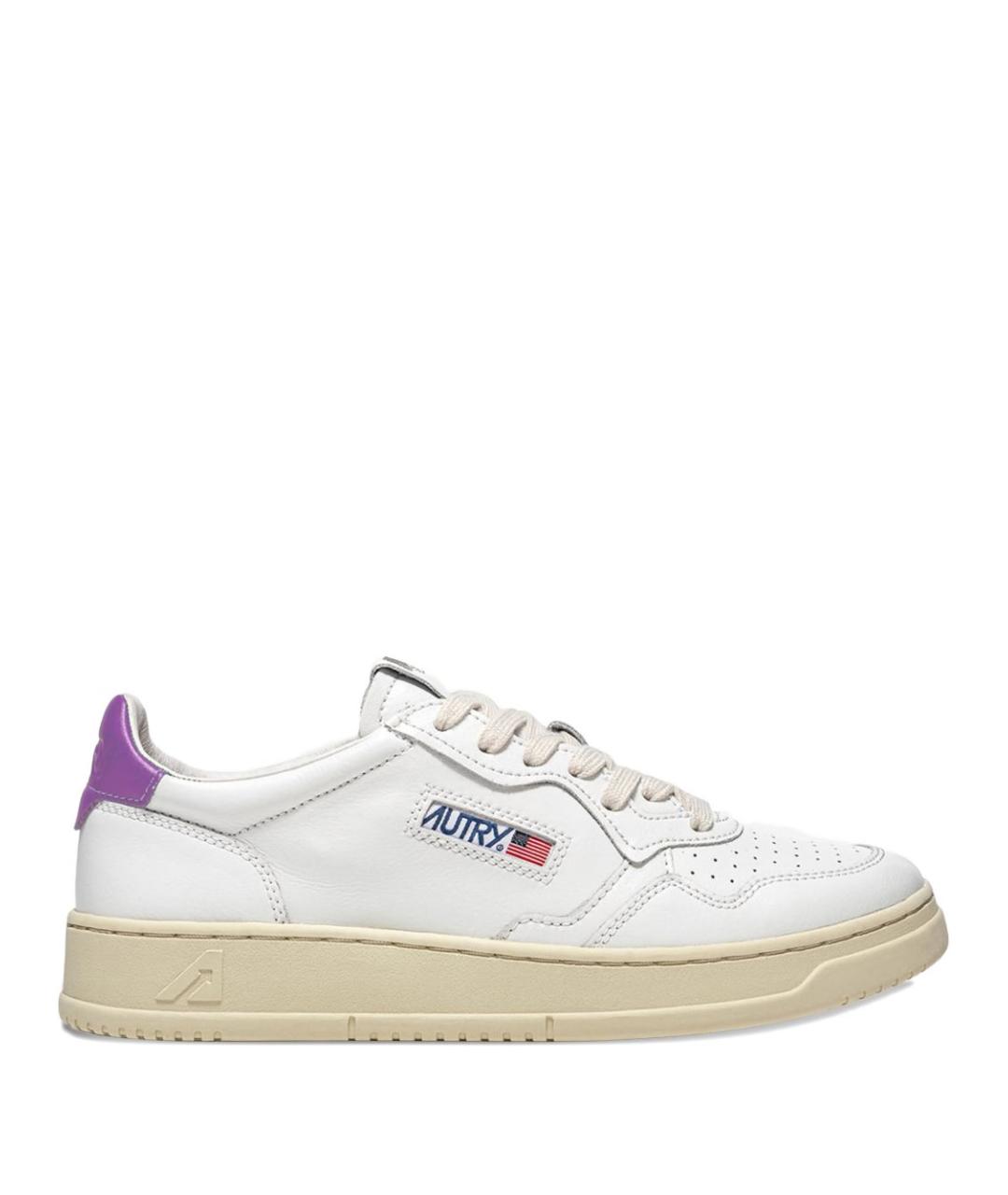 AUTRY Белые кожаные кеды, фото 1