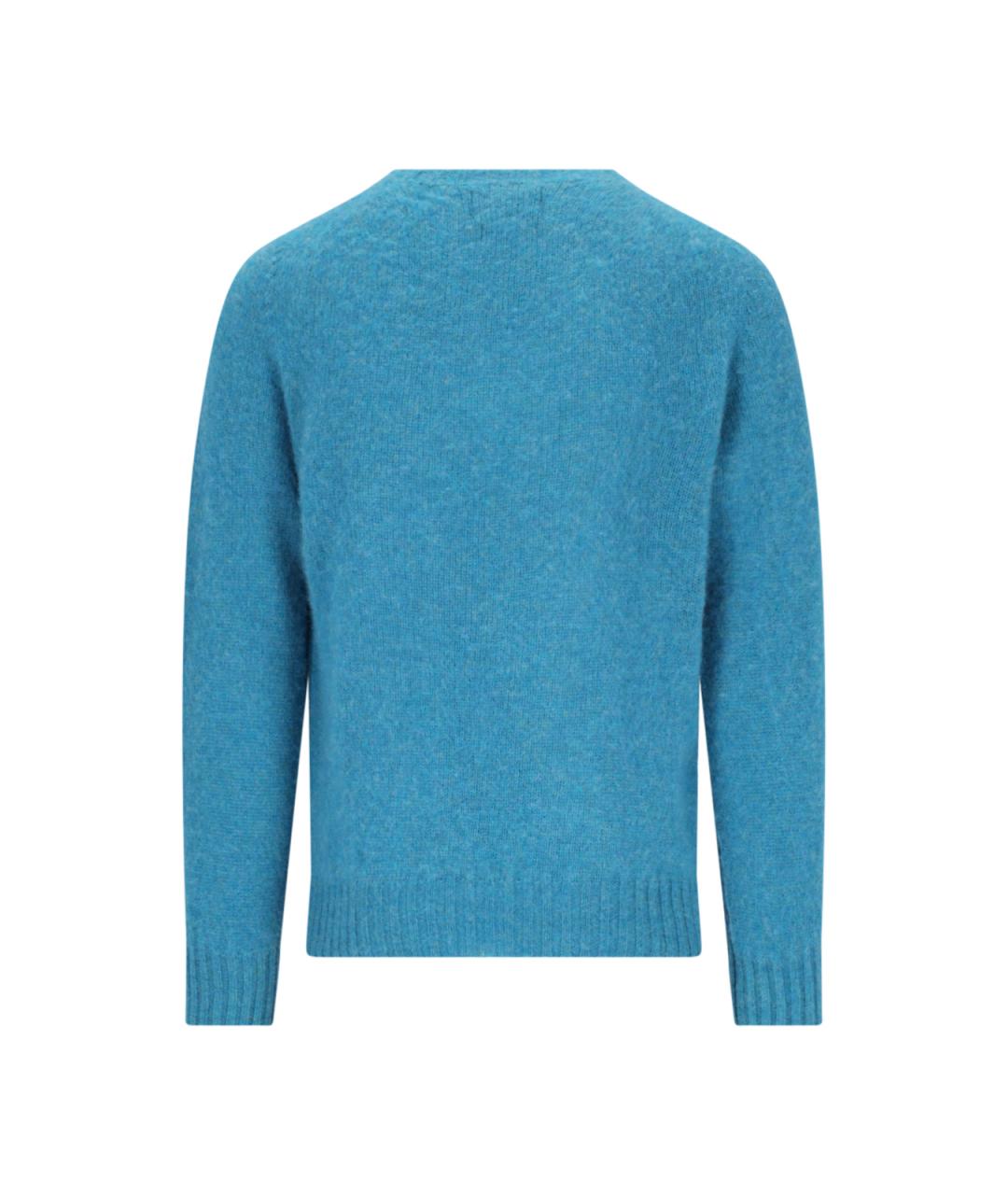 HOWLIN Синий шерстяной джемпер / свитер, фото 2