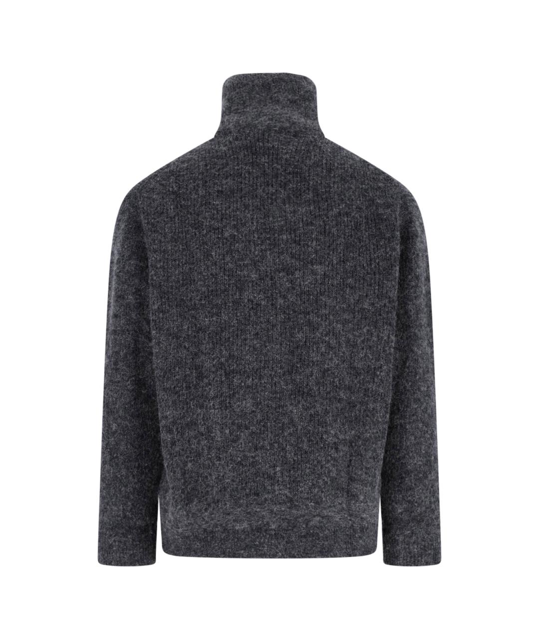 PAUL SMITH Серый хлопковый джемпер / свитер, фото 2