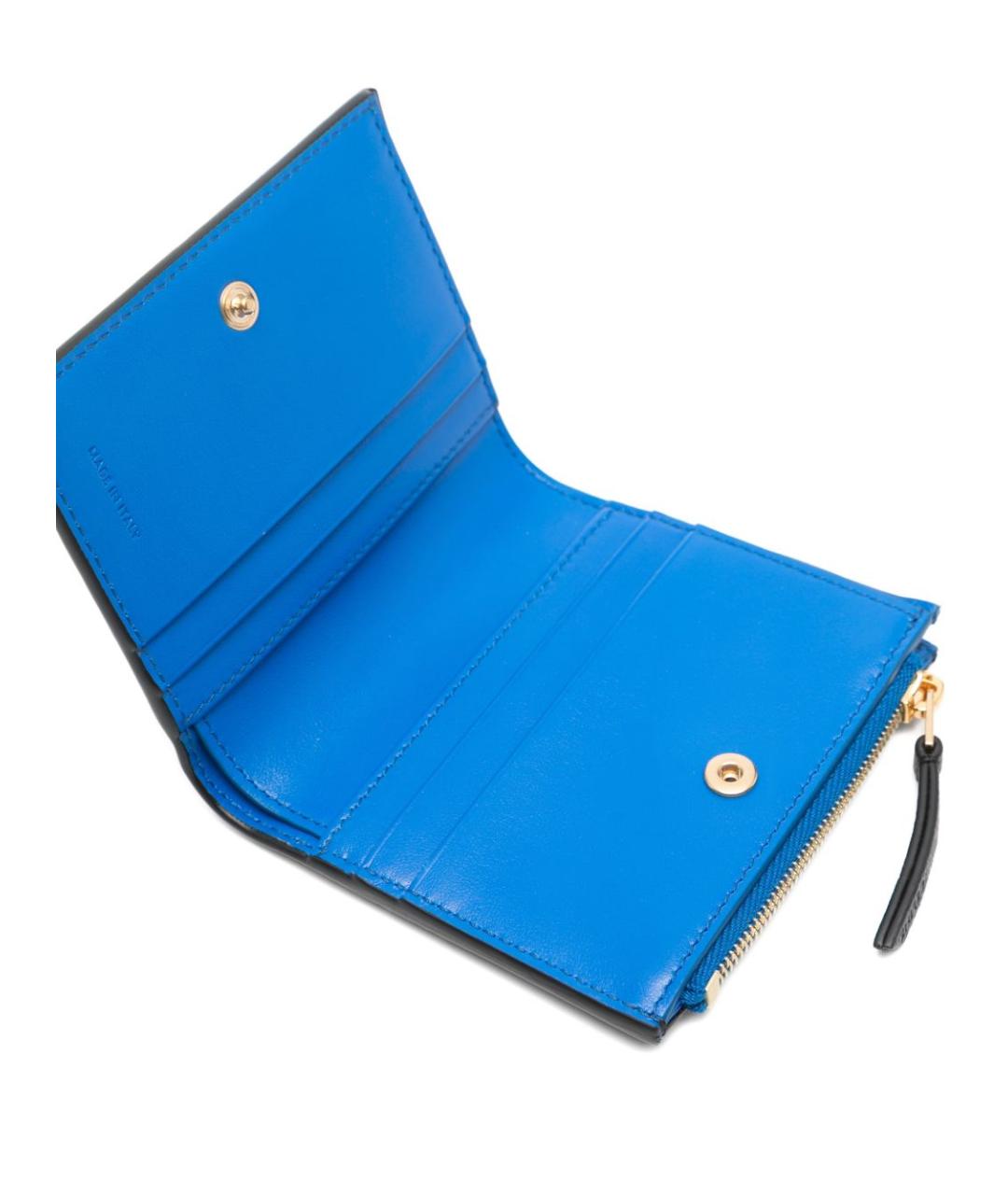 CELINE Черный кожаный кошелек, фото 2